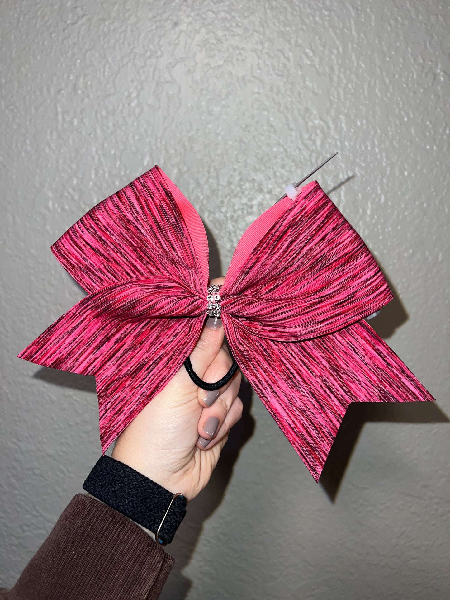 Pink Heather Bow