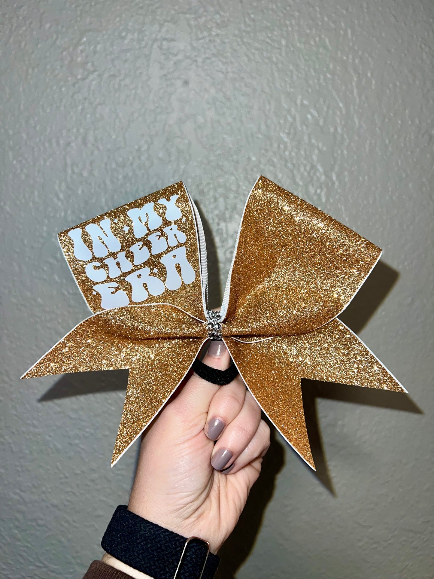 In My Cheer Era Glitter Bows