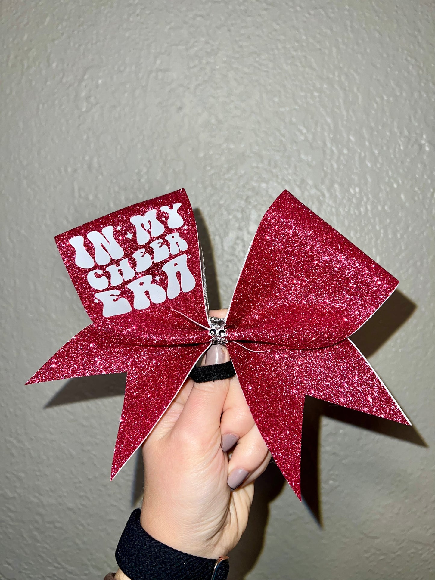 In My Cheer Era Glitter Bows