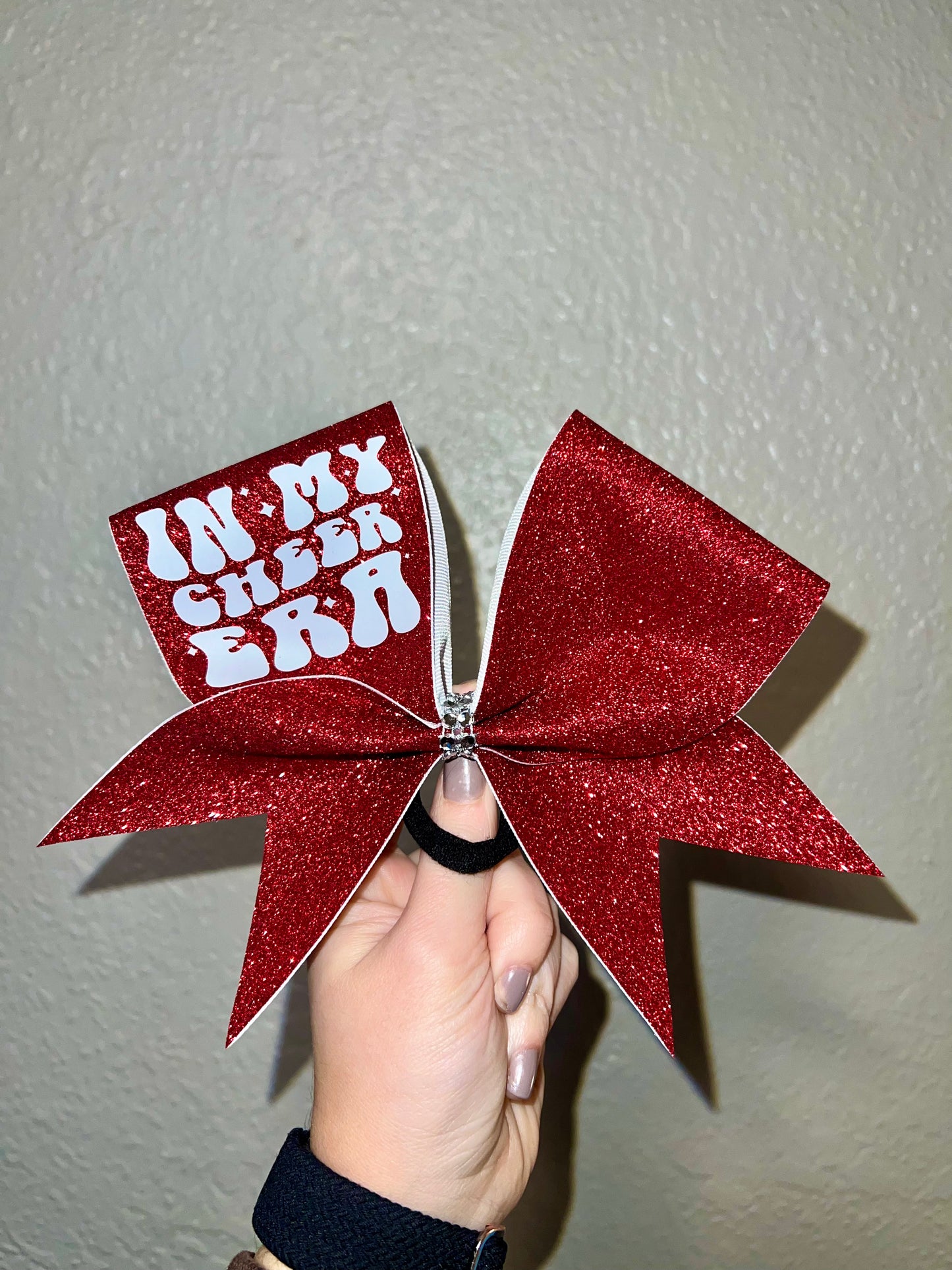 In My Cheer Era Glitter Bows