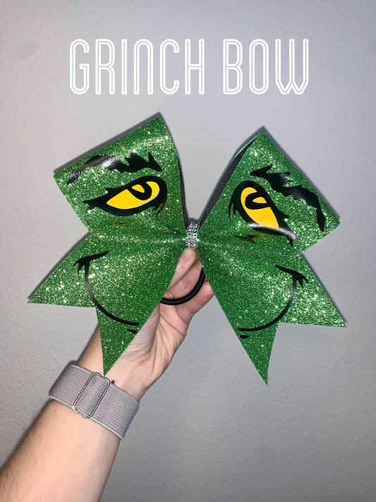 Grinch Bow